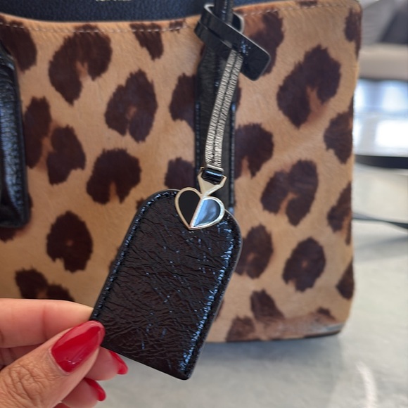 Kate Spade New Yorkk Margaux Haircalf Medium Satchel EUC - Picture 10 of 13